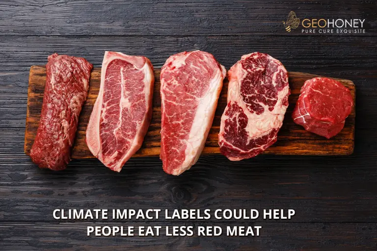Climate impact labels could help people eat less red meat